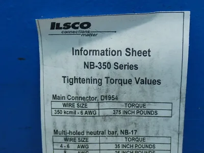 NEW ILSCO NB35024