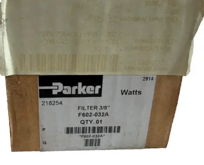 NEW PARKER F602-032A FILTER 3/8" F602032A