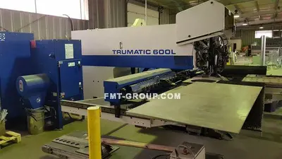 Used TRUMPF TRUMATIC  600 L Laser Combo Punches SK | F.M.T. Group s.r.o. #1246047