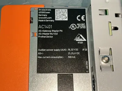Used IFM AC1401 PLC Ethernet Equipment Ohio US | HGR 24 #1316507