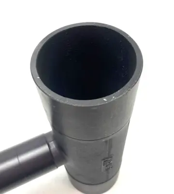 USED AIRNET REDUCTION TEE PIPE FITTING DN 100-4"