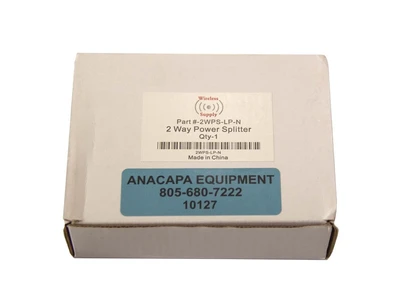 Wireless Supply 2WPS-LP-N 2 Way Power Splitter 698-2700 MHz Freq NEW (10127)R