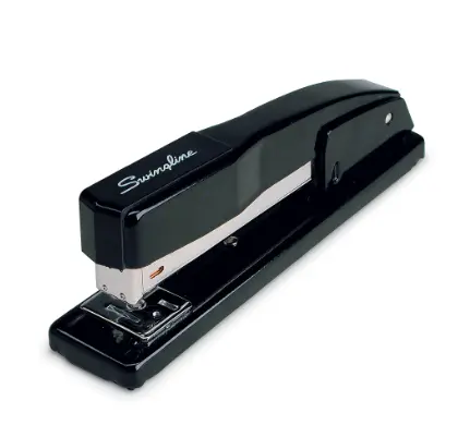 Swingline Commercial Desk Stapler, 20 Sheets Capacity, Black