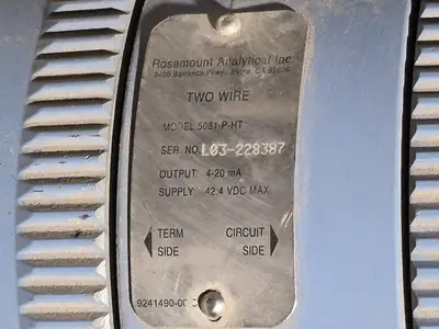 USED ROSEMOUNT 5081-P-HT-69