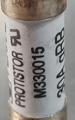Ferraz M330015 30Amp 660Vac Fast Acting Fuse Loc4C4