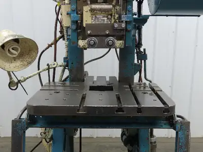 L&J No 18 Mechanical OBI Punch Press 18 Ton 2" Stroke 6" Throat 1.5Hp 3Ph