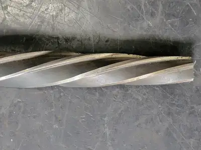 1-1/8" HSS Spiral Flute Taper Shank Reamer