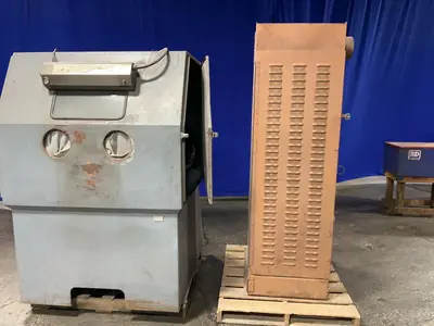 Used ZERO MANUFACTURING 220900R&DF 3PD Blast Room (Manual Booth) Ohio US | HGR 24 #1452470
