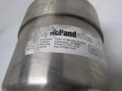 Holland Stainless Steel 2"Single Seat Valve As Pictured /No ID Numbers
