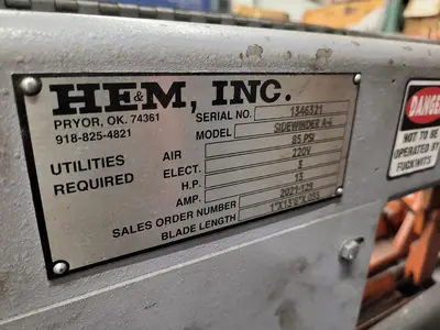 USED 2021 HE&M SIDEWINDER A-4