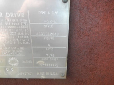 USED WESTINGHOUSE S-22-E