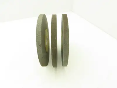 Norton 19A80-K7VG Surface Grinding Wheel 7" x 1/2" X 1-1/4" 80 Grit  Lot of 3