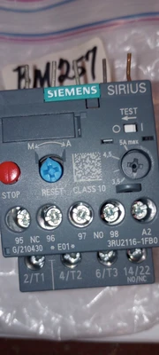 Used Siemens Siemens Overload Relay class 10 3.5-5.0 Panel mount Relays & Switches Arizona US | ASSET CONVERSION SPECIALISTS, INC. #1319468