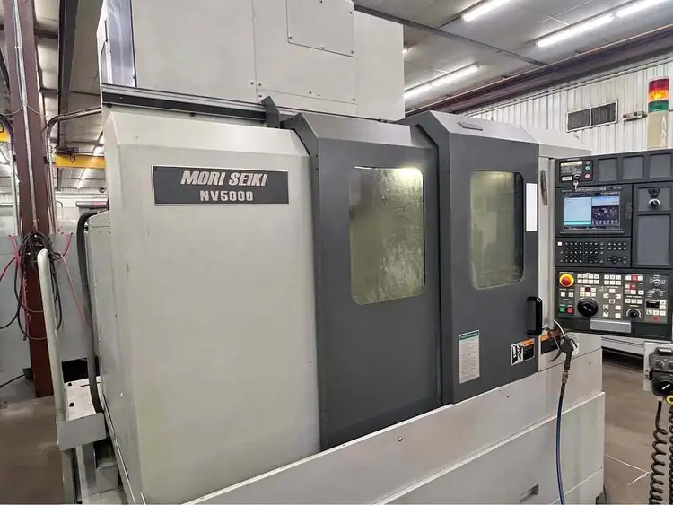 Used 2002 MORI SEIKI NV5000A/40 Vertical Machining Centers (5-Axis or More) Illinois US | Asset Exchange Corporation #783358