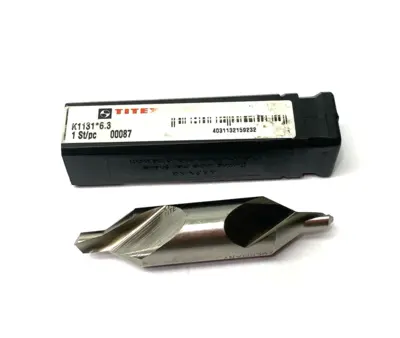 USED WALTER TITEX CENTER DILL, LEFT HAND, 6.3MM TIP DIA. 60°