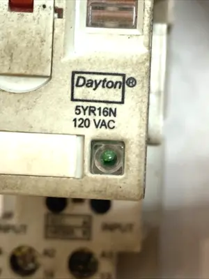 Used AutomationDirect Relay Socket w/ Dayton 5YR16N 120V AC 15A Relays & Switches Michigan US | Maverick Industrial Sales #1396218