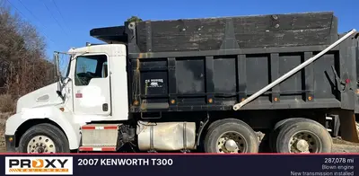 Used 2008 KENWORTH T300 Dump trucks North Carolina US | Proxy Equipment #1382742