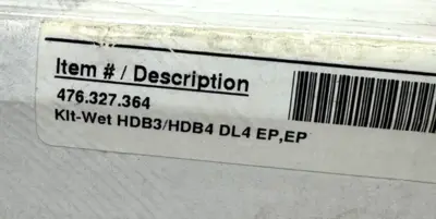 NEW SANDPIPER 476.327.364 PUMP KIT-WET HDB3/HDB4 DL4 EP EP