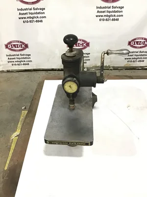 Vandercook No. 9 Proof Press – Vintage Letterpress + Plate Gauge