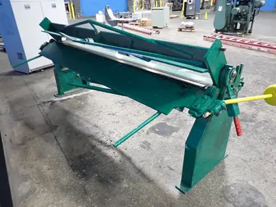 Used NATIONAL SHEET METAL MACHINES INC N9616 Box & Pan Brakes including Finger Ohio US | HGR 24 #912931