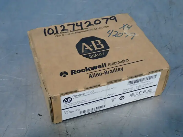 Used 2017 ALLEN BRADLEY 1769IF4 PLC Input & Output Ohio US | HGR 24 #1070349