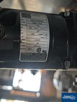 USED Brabender Technologie 0.75" Brabender Extruder, 25:1 L/D, Model 2503