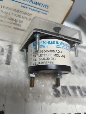 New | in-Stock WESCHLER 30-0-30MADC Meters - Misc | Surplus Asset Holdings #1206867