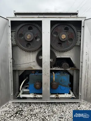 USED Weiler & Co, Inc. 220 Cu Ft Weiler Provisur Dual Shaft Paddle Mixer, Model M12900, S/S