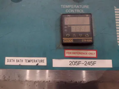 6 BAY CREST ULTRASONIC OPTIMUM CONSOLE PRECISION WASHING SYSTEM: YOBRO #24406