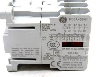 NEW GENERAL ELECTRIC MC0A400ATJ CONTACTOR
