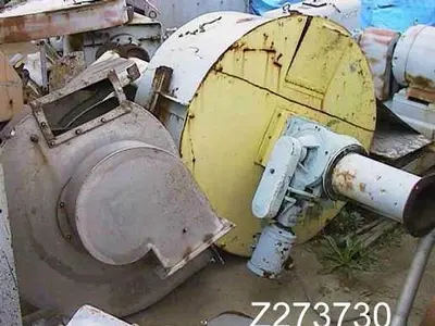 Dryer, Flash, S/st, Bowen, 800 lb/hr Feed @ 67% Water, #Z273730
