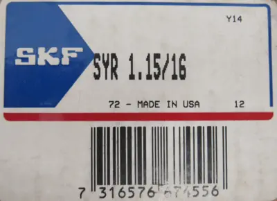 NEW SKF SYR 1.15/16 PILLOW BLOCK BEARING SYR11516