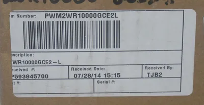 NEW POWEROHM RESISTORS INC. 2WR1000-GCE2-L RESISTOR ASSEMBLY 2WR1000GCE2L