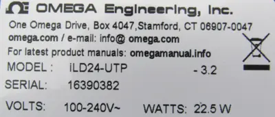 NEW OMEGA ILD24-UTP PANEL METER ILD24UTP
