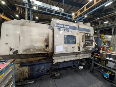 Mori Seiki SL-65 CNC Lathe 220/3/60, W/ Mori Seiki MSC-516 Control; W/ Hyd Unit; W/ Chip Conveyor;