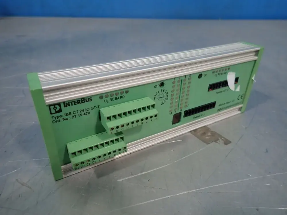 USED PHOENIX CONTACT IBSCT24IOGTT