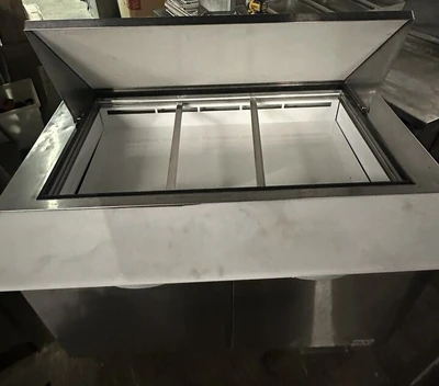 174-0206 Ikon Kool It MVP KSP48M 48" Self Contained Mega Top Prep Table Cooler
