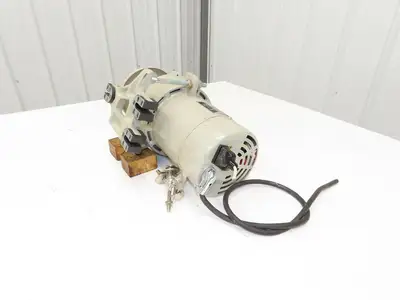 E-Z M-13 Clutch AC Motor For Industrial Sewing Machine 1/2Hp 220VAC 3PH 1720 RPM