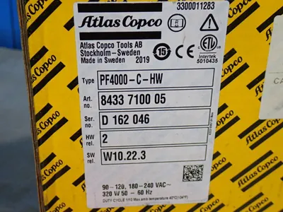 NEW ATLAS COPCO PF4000CHW