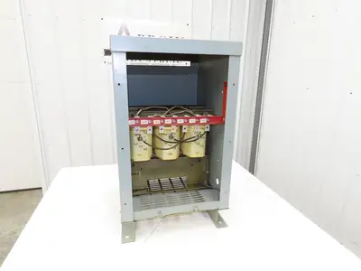 Federal Pacific T43T15E Stepdown Power Transformer 15kva 3Ph HV 480 LV 240/120