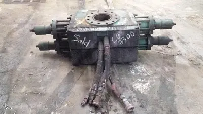 USED SHAFFER 7 1/16" 3M DOUBLE RAM BOP