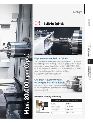 HYUNDAI WIA CNC MACHINE TOOLS HS4000II Horizontal Machining Centers | Hillary Machinery (10)