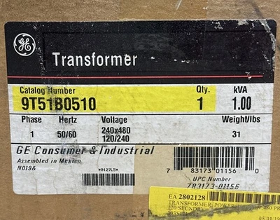 NEW GENERAL ELECTRIC 9T51B0510