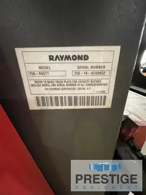 Used 2018 RAYMOND 750-R45TT Misc Forklifts New York US | Prestige Equipment #1261945