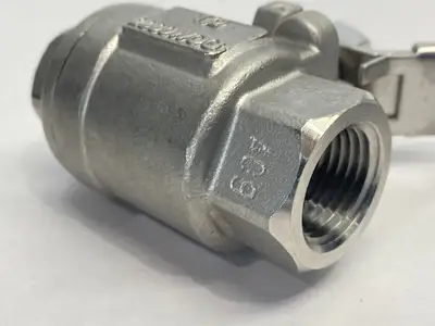 New | in-Stock Midland Industries 2-Piece Ball Valve 1/2" FPT x FPT 2000psi Pump & Valve Parts Michigan US | Maverick Industrial Sales #1391022