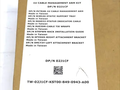 New | in-Stock Dell Cable Management Arm Kit 1U Computer Accessories Michigan US | Maverick Industrial Sales #1419288