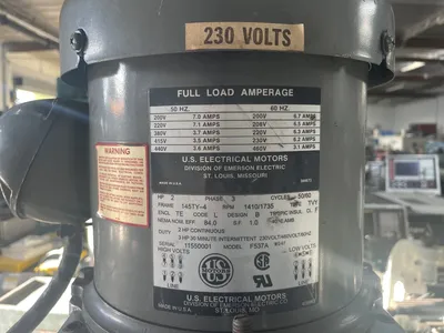 BRIDGEPORT SERIES 1 2HP 9"x48" MILLING MACHINES, VERTICAL | Wheeler Machinery Sales (6)