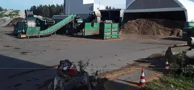USED 2015 RUDNICK COMPOSTING BIOMASS LINE