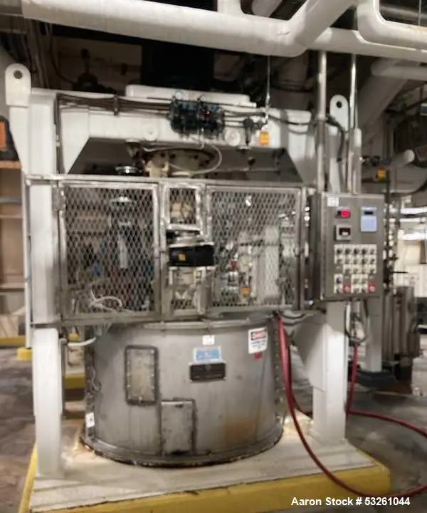 Used WESTERN STATES G-16 Basket Bottom Dump Centrifuges Illinois US | Aaron Equipment #1240992