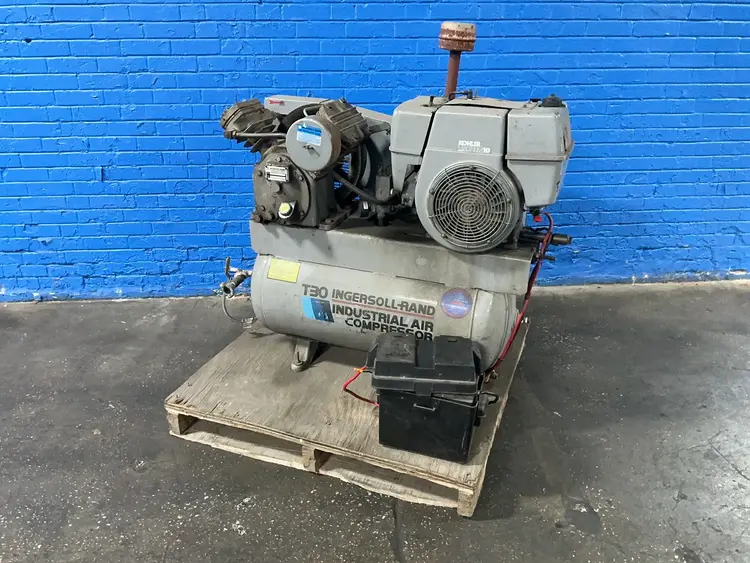Used INGERSOLL RAND T30 Lubricated Reciprocating Air Compressors Ohio US | HGR 24 #1446177